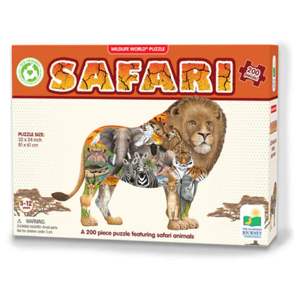Wildlife World – Safari Puzzle (200pcs) - Good Games