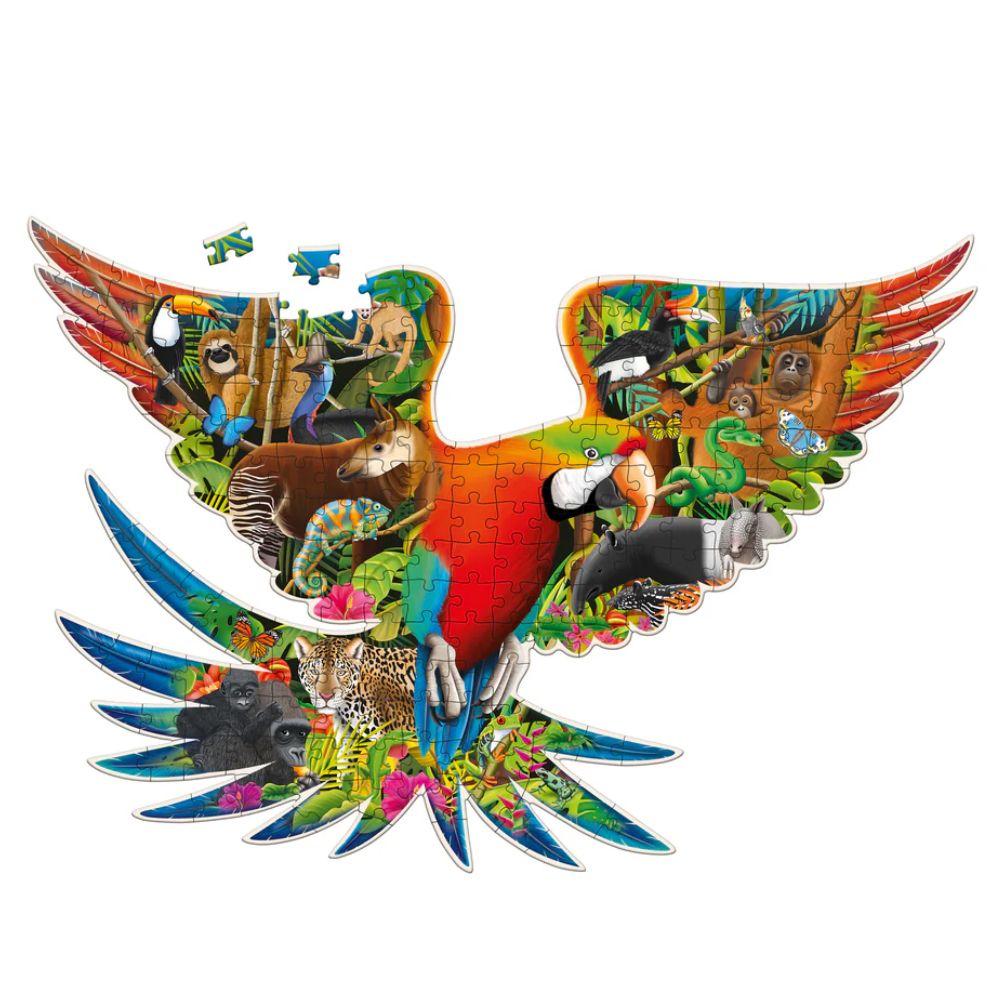Wildlife World – Rainforest Puzzle (200pcs) - Good Games
