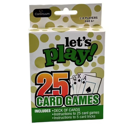 Lets Play 25 Card Games - Good Games
