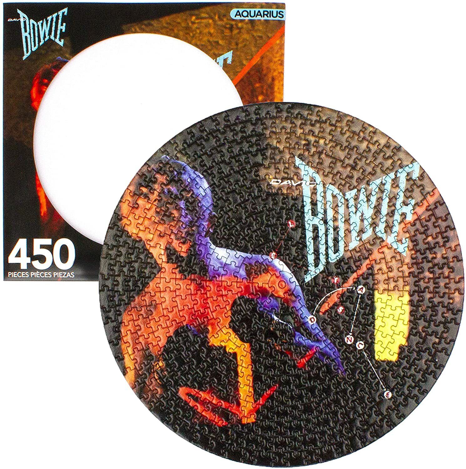 Aquarius - David Bowie - Lets Dance Picture Disc 450 Piece Jigsaw - Good Games