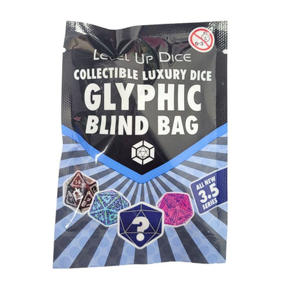Level Up Dice - Glyphic Blind Bag Series 3.5 D20 - Good Games