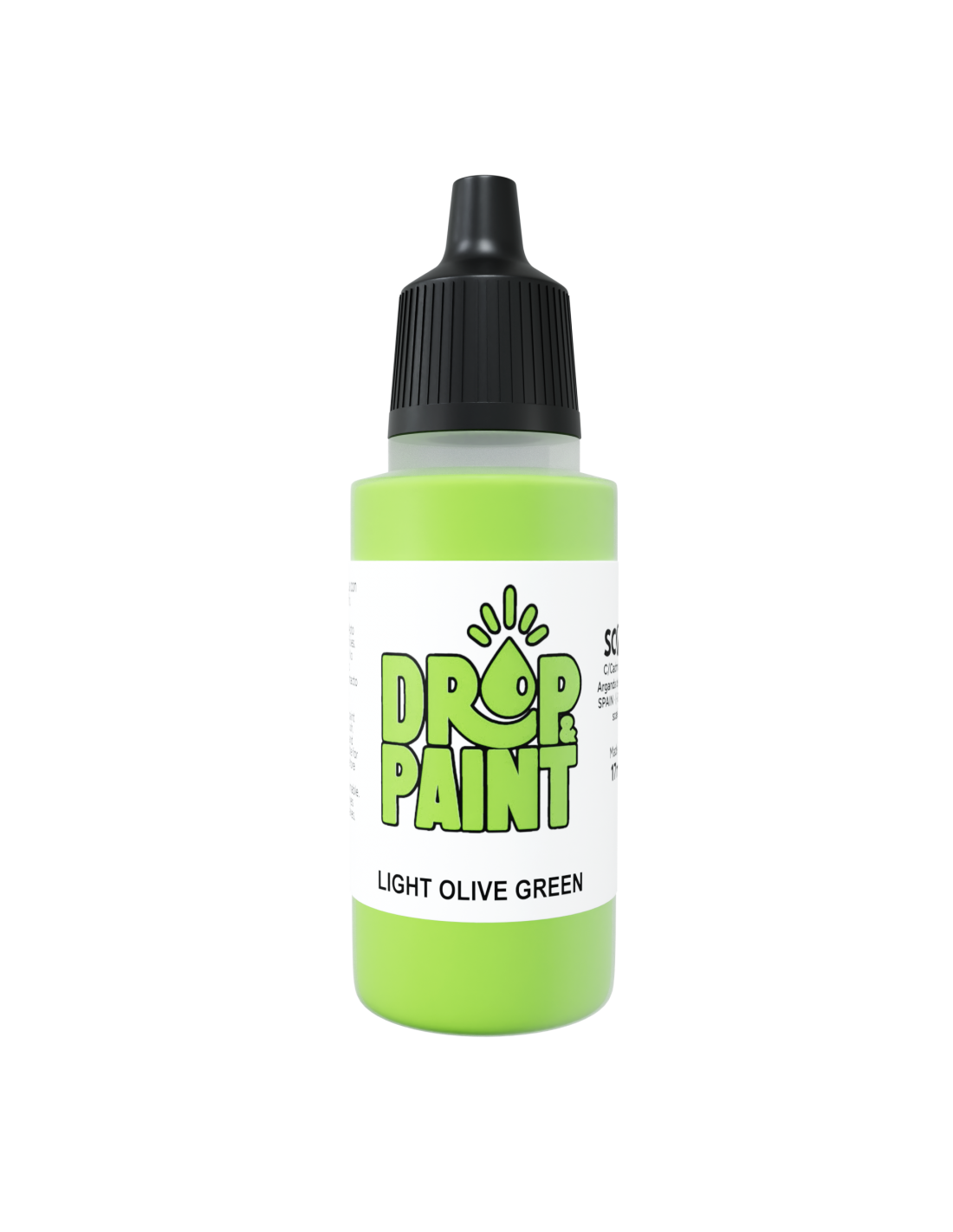 Scale 75 Drop and Paint 17ml - Light Olive Green - Good Games