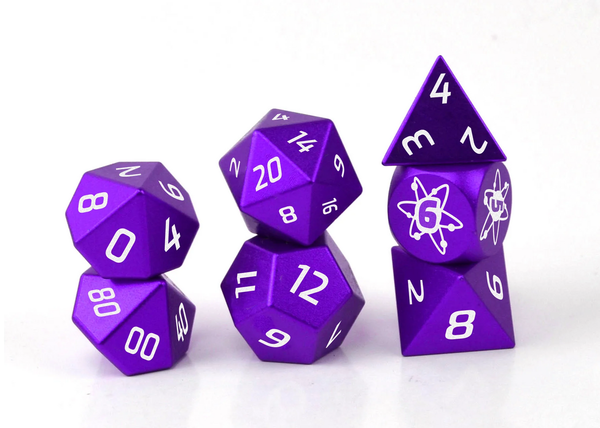 Level Up Dice - Limitless Aluminium Polyhedral Dice Set - Good Games