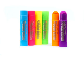 Little Brian Paint Sticks - Day Glow 6 Pack