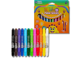Little Brian - Scribble Paint Sticks 12 Pack