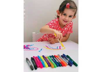 Little Brian - Scribble Paint Sticks 12 Pack