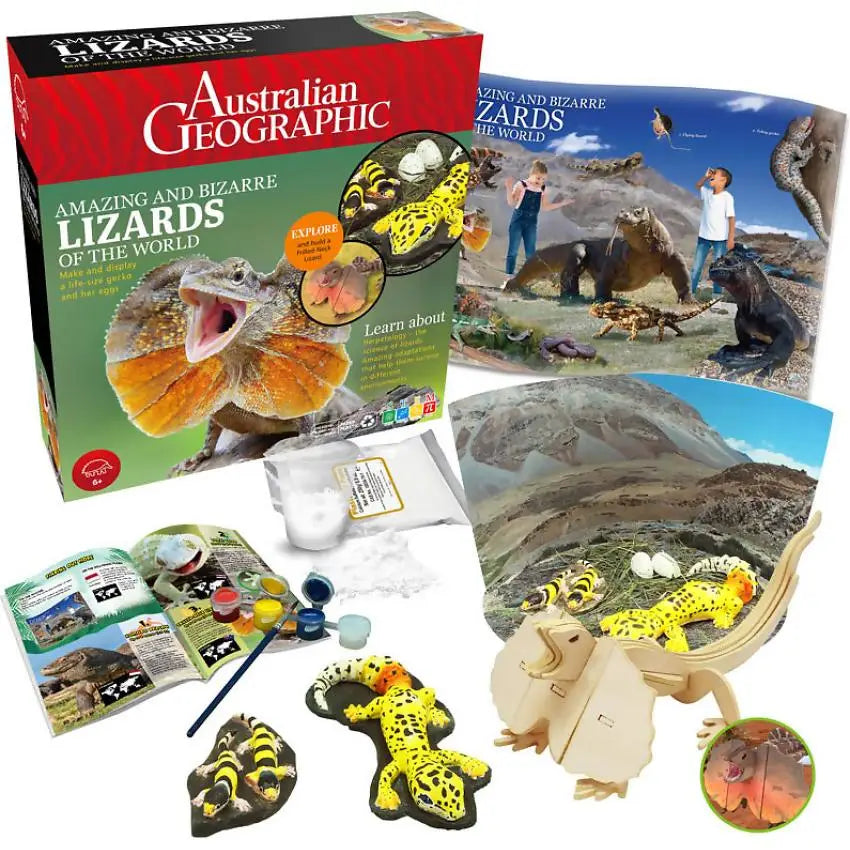 Australian Geographic - Amazing And Bizarre Lizards - Good Games