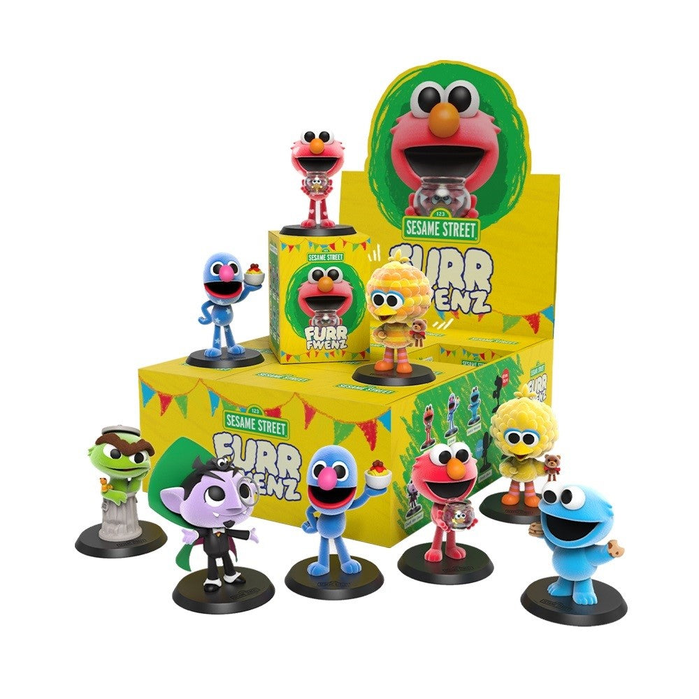 Mighty Jaxx: Furr Fwenz Sesame Street Blindbox - Good Games