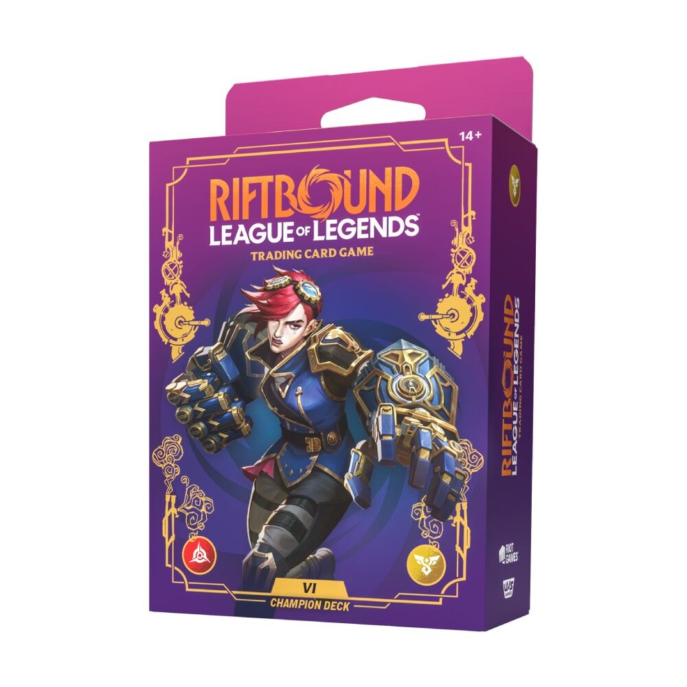 Riftbound: League of Legends TCG – Unleashed Champion Deck Vi (Preorder)