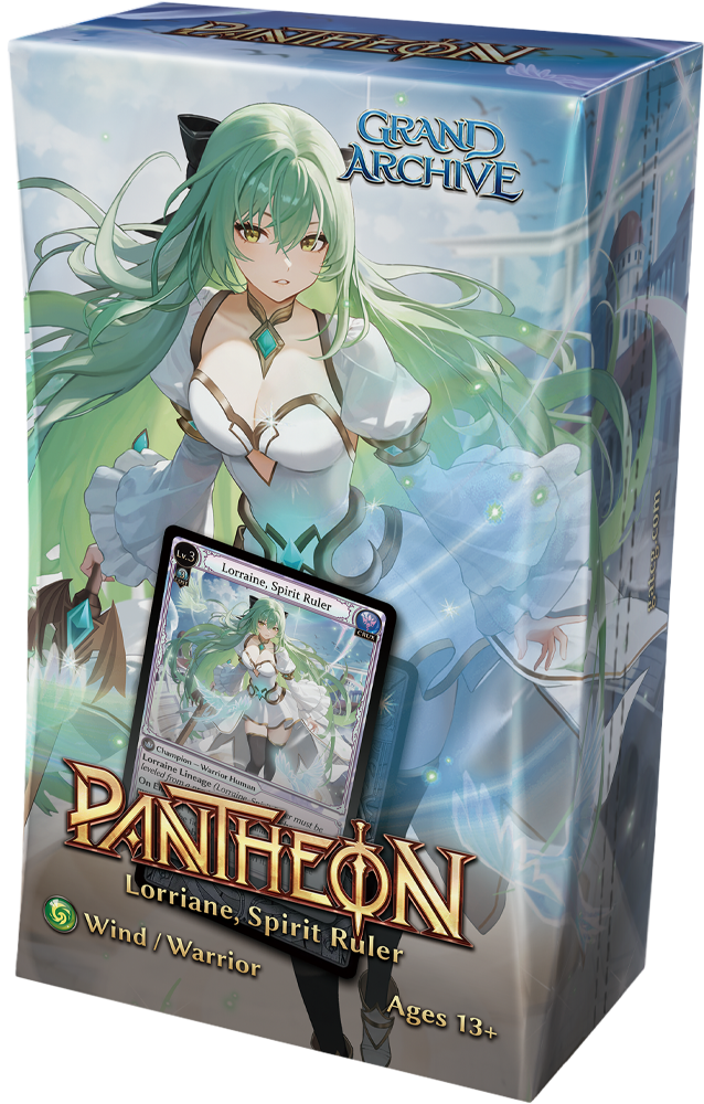 Grand Archive TCG: Radiant Origins – Pantheon Deck - Arisanna, Lorriane Spirit Ruler Wind Warrior