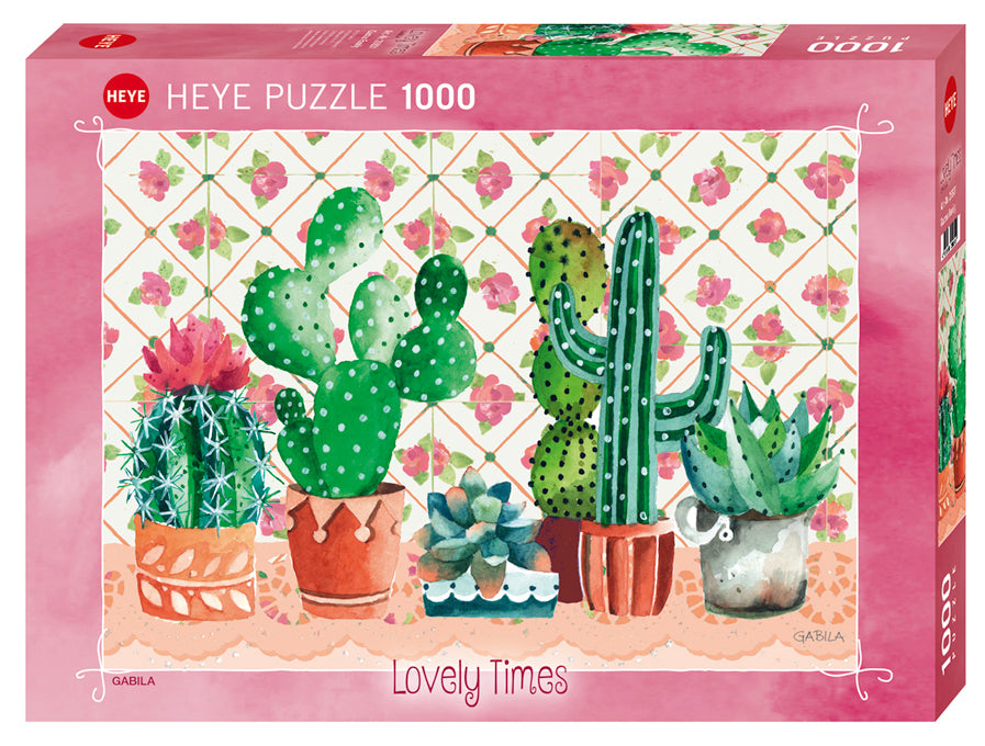 Heye - Cactus Family Imagination 1000 Piece Jigsaw - Good Games