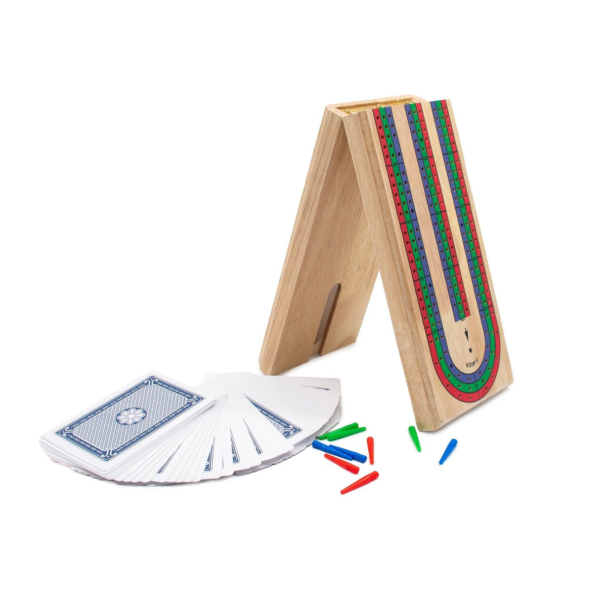 Lets Play Games Classics Cribbage set - Foldable