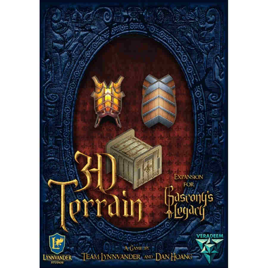 Gascony&#39;s Legacy 3D terrain expansion box art