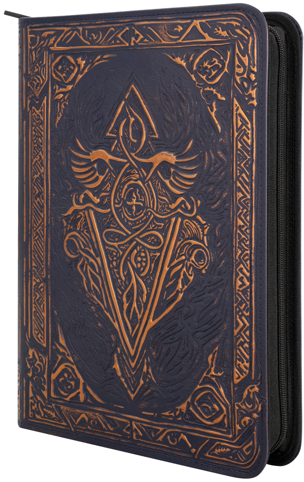 TCG Faux-Leather Trading Card Binder - Blue - Good Games