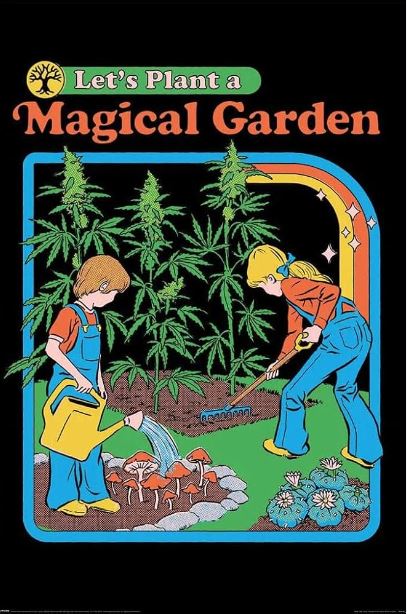 Steven Rhodes - Magical Garden - Reg Poster - Good Games