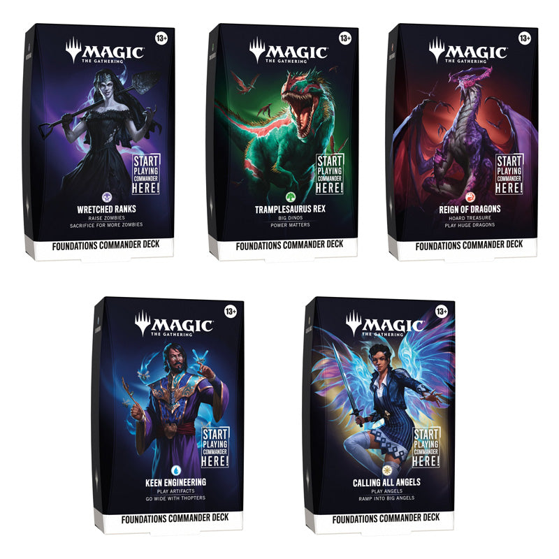 Magic: The Gathering - Foundations Starter Commander Display (Preorder)