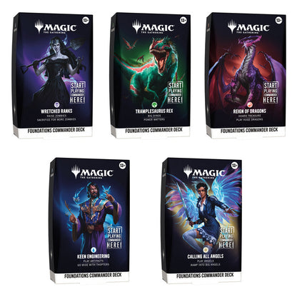 Magic: The Gathering - Foundations Starter Commander Display (Preorder)