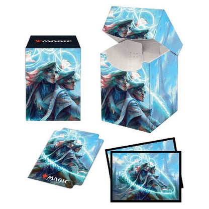 Ultra Pro - 100+ Deck Box and Sleeves for Magic: The Gathering featuring Quadrix (100) - Good Games
