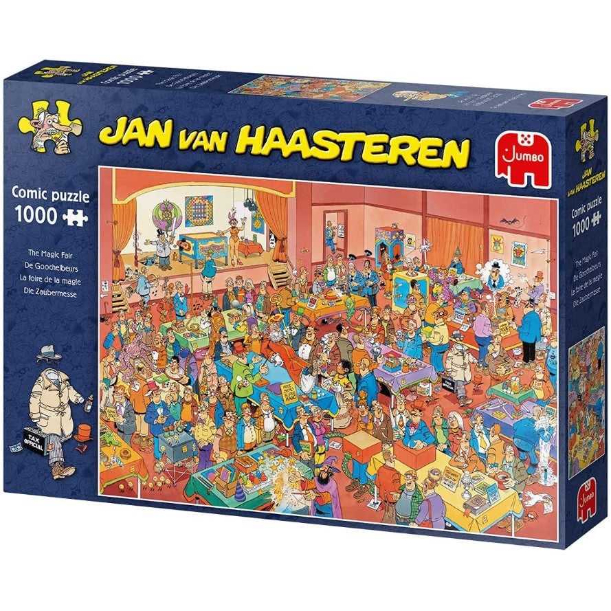 Jan Van Haasteren - Magic Fair 1000 Piece Jigsaw - Good Games