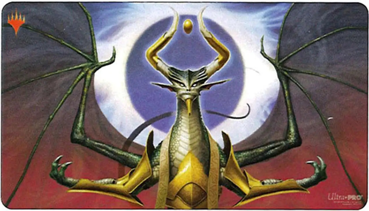 Magic: The Gathering - PLAYMAT- War of the Spark Japanese Alt Art- Bolas (2) - Good Games