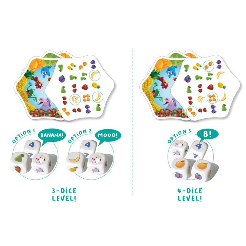 Make A Mooove cards showing cartoon cows with bright colorful backgrounds