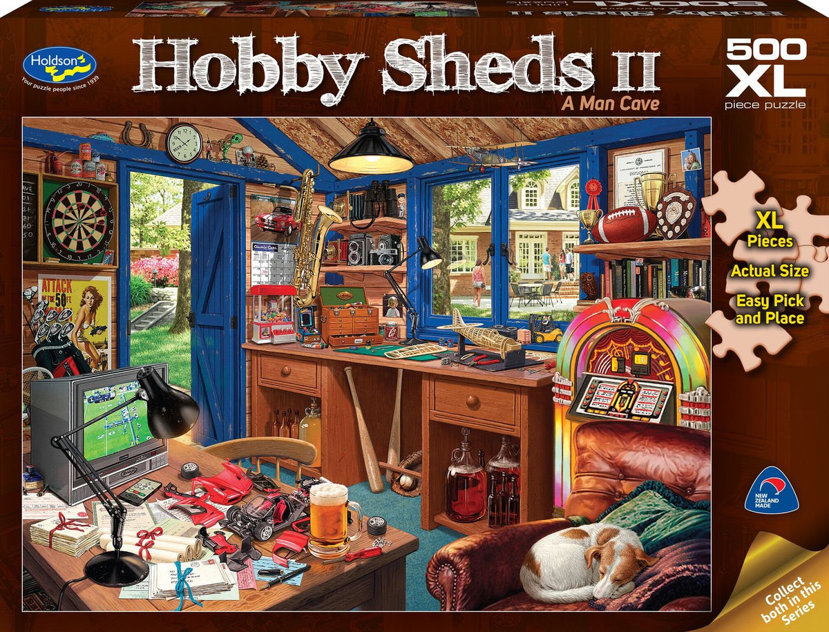 Holdson - Hobby Sheds - Man Cave 500 XL Piece Jigsaw