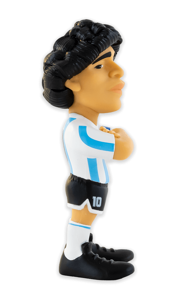 Packaging of Minix Maradona football figure