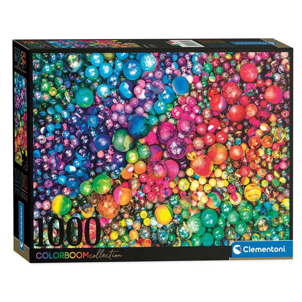 Clementoni - Colorboom Collection Marvelous Marbles 1000 Piece Jigsaw - Good Games