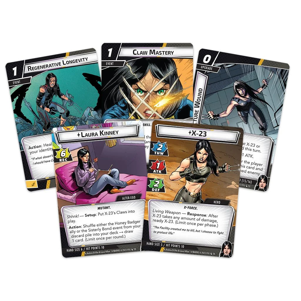 Marvel Champions - The Card Game - X-23 Hero Pack - Good Games