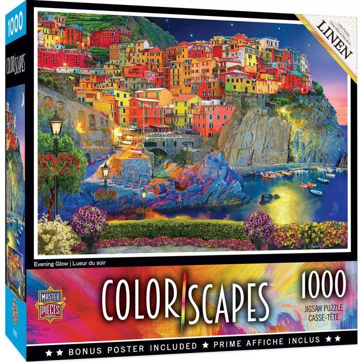MasterPieces - Colorscapes Evening Glow 1000 Piece Jigsaw - Good Games
