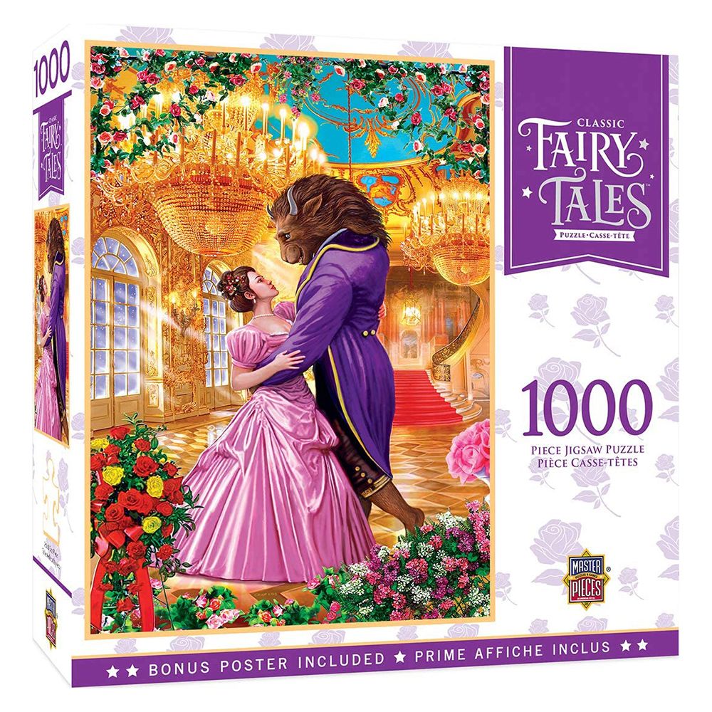 MasterPieces - Classic Fairy Tales Beauty and the Beast 1000 Pieces - Good Games