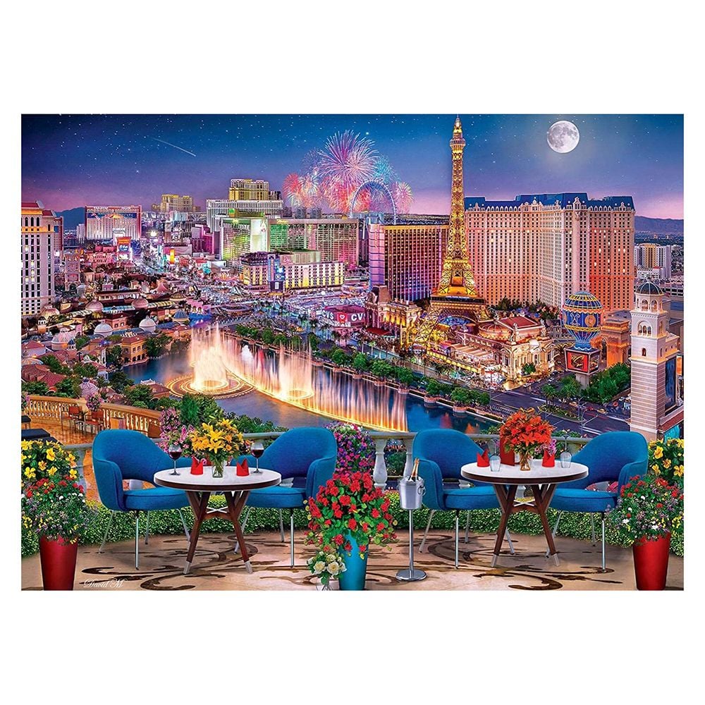 MasterPieces - Colorscapes Las Vegas Living 1000 Piece Jigsaw