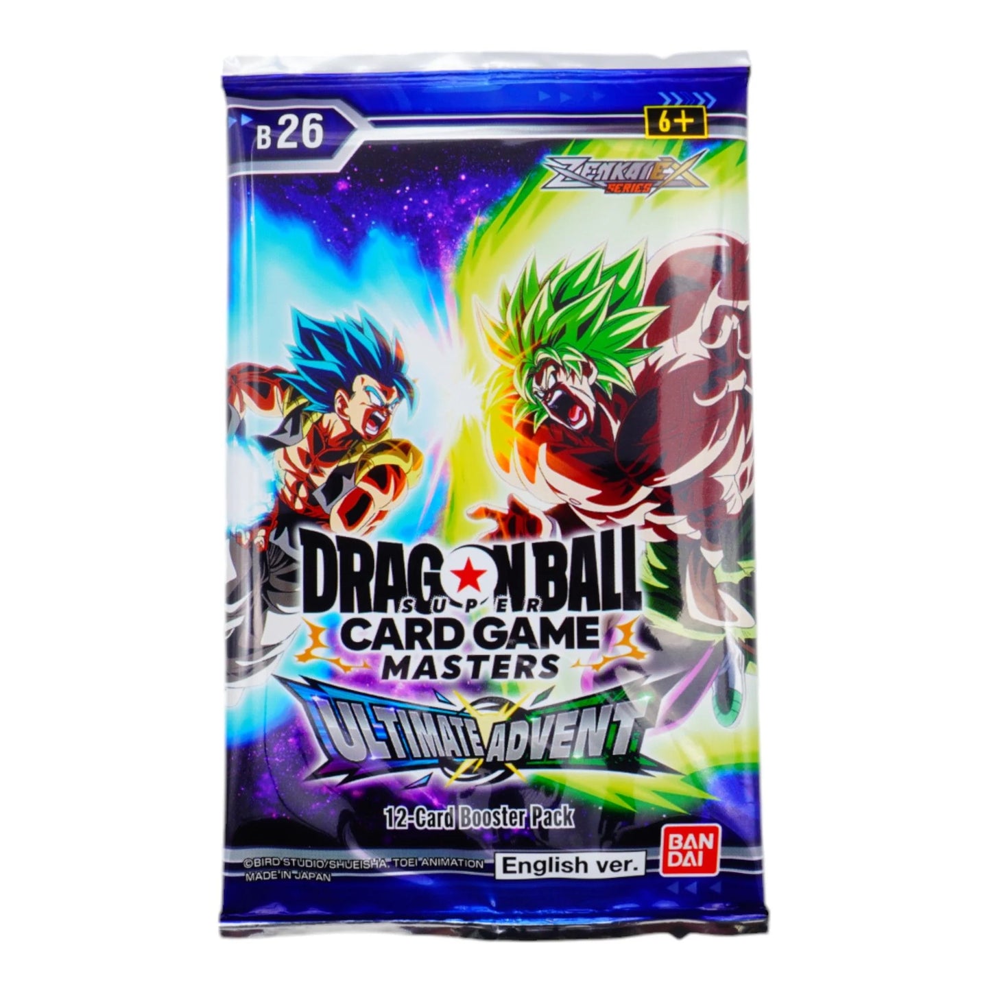 Dragon Ball Super Card Game - Masters Zenkai Series EX Ultimate Advent Booster Pack [B26] - Good Games