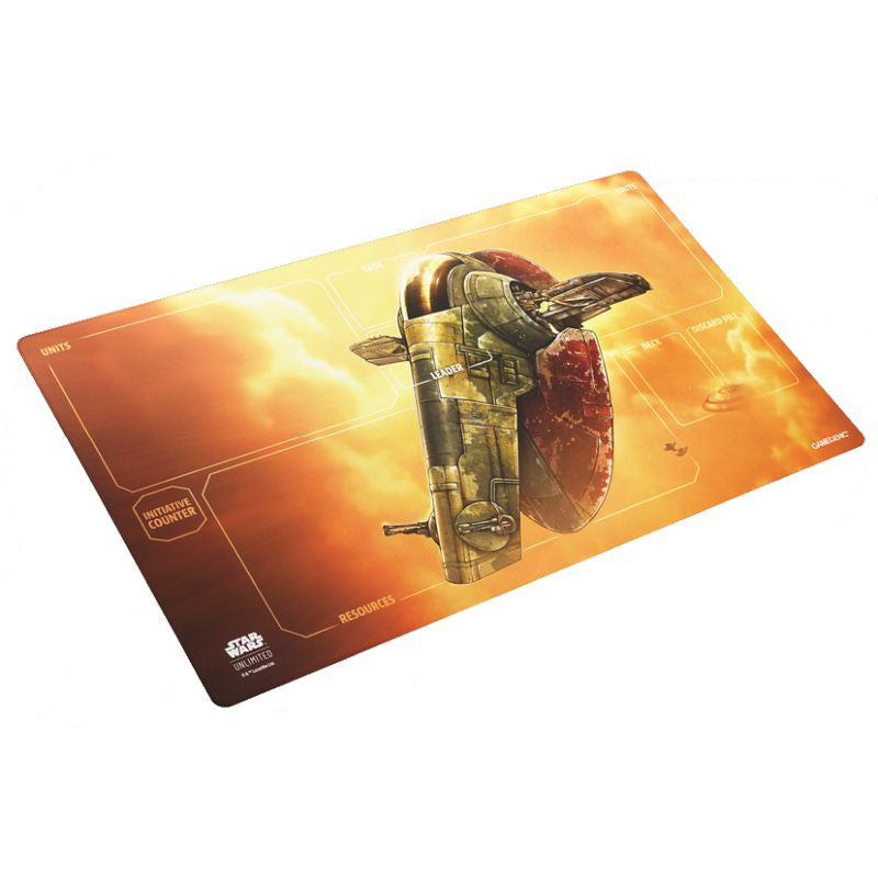 Gamegenic Star Wars Unlimited Game Mat - Fetts Firespray - Good Games