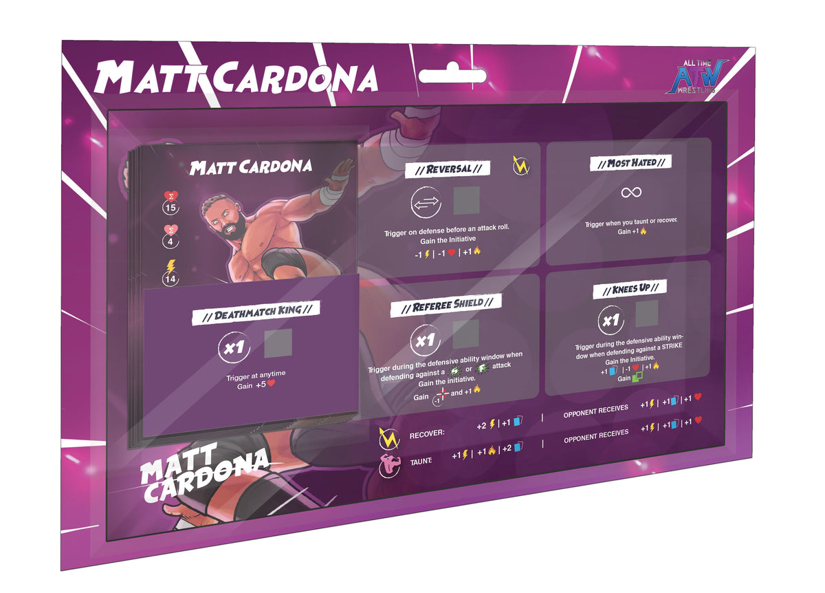 All Time Wrestling: Matt Cardonna (Preorder)