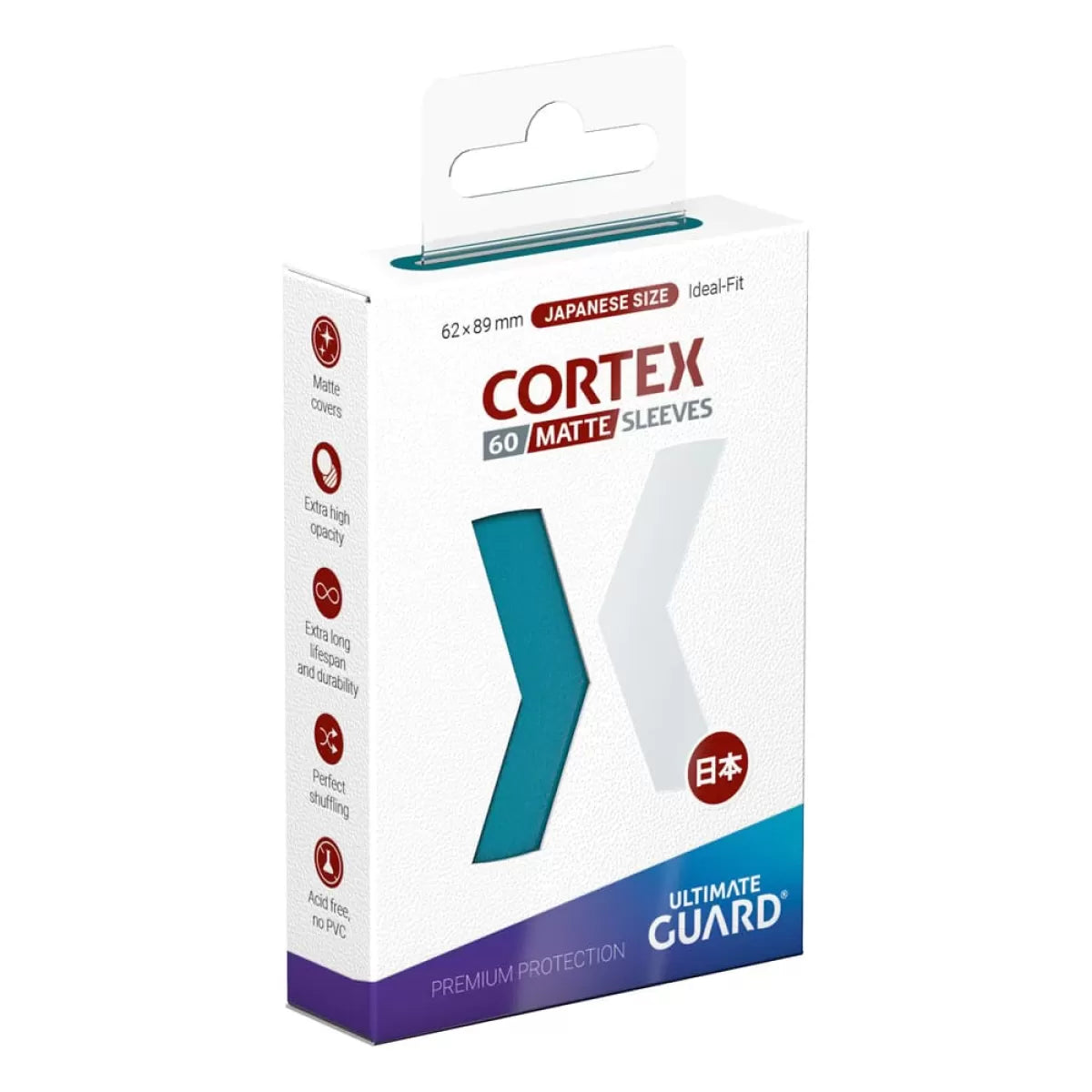Ultimate Guard Cortex Sleeves Japanese Size Matte (60) - Good Games