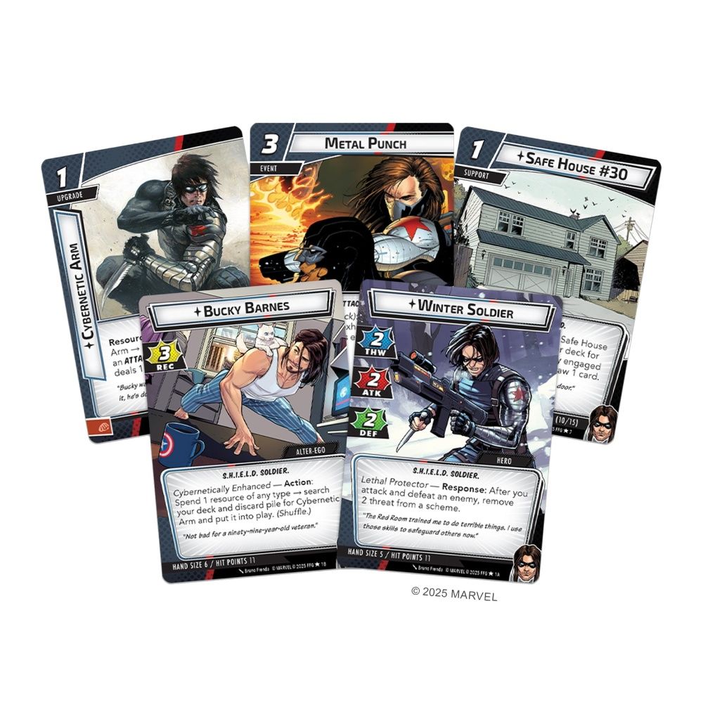 Marvel Champions: The Card Game – Winter Soldier Hero Pack - Good Games