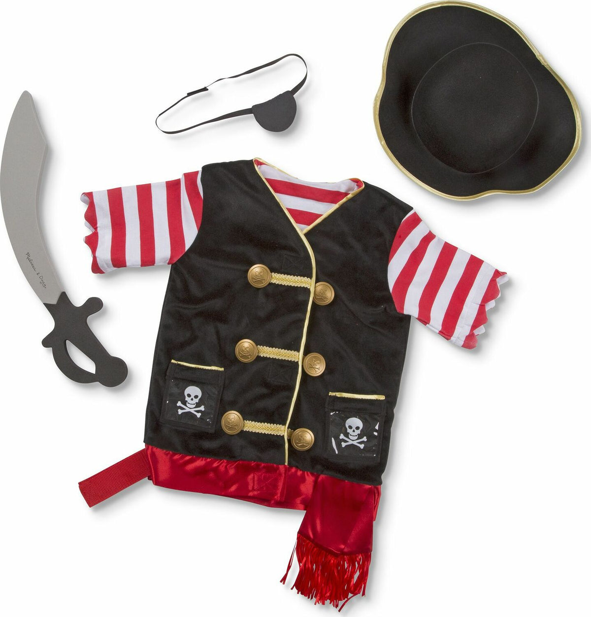 M&D - Pirate Role Play Costume Set