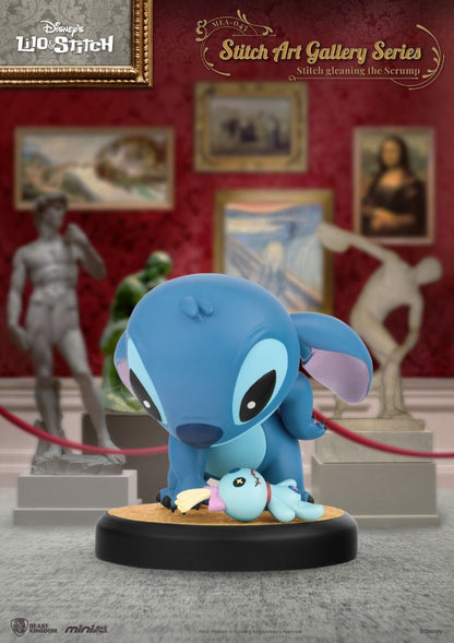 Close-up of Stitch with Scrump figure