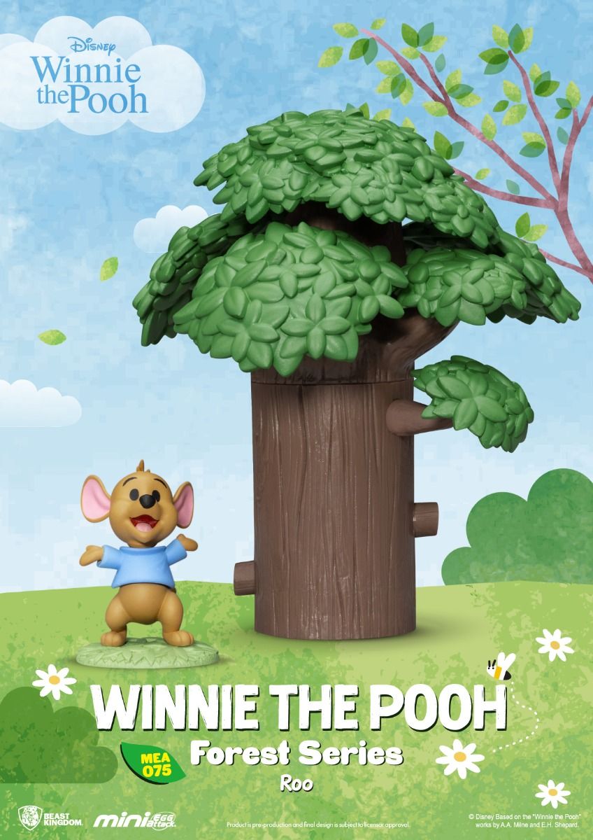 Piglet figure standing beside Pooh with detailed expression