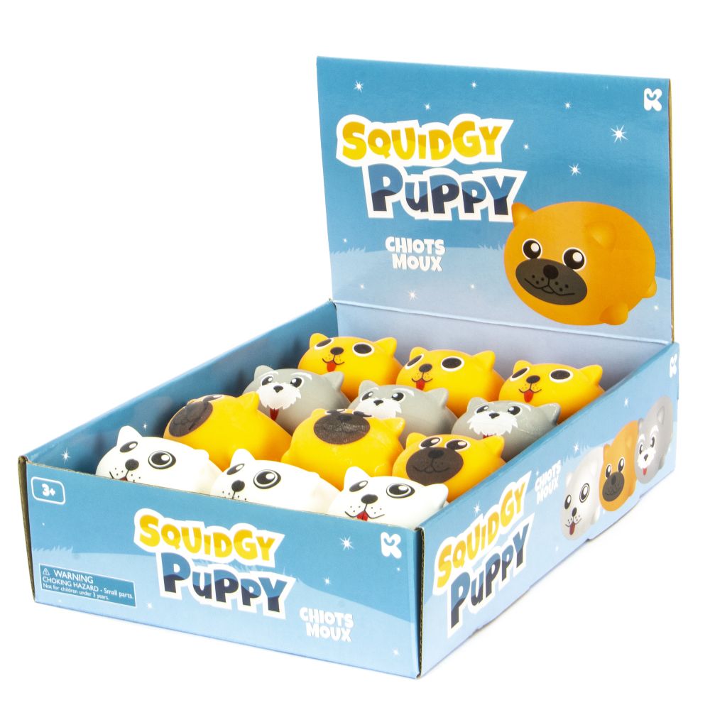 Squidgy Puppies 8cm