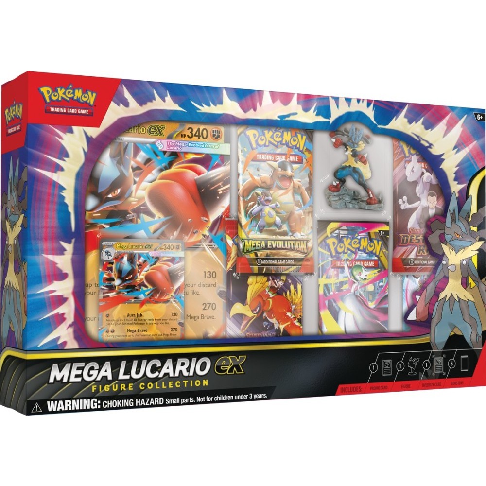 Pokémon TCG: Mega Lucario ex Figure Collection (Preorder)