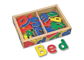 Melissa & Doug - Alphabet Magnets - 52 Pieces