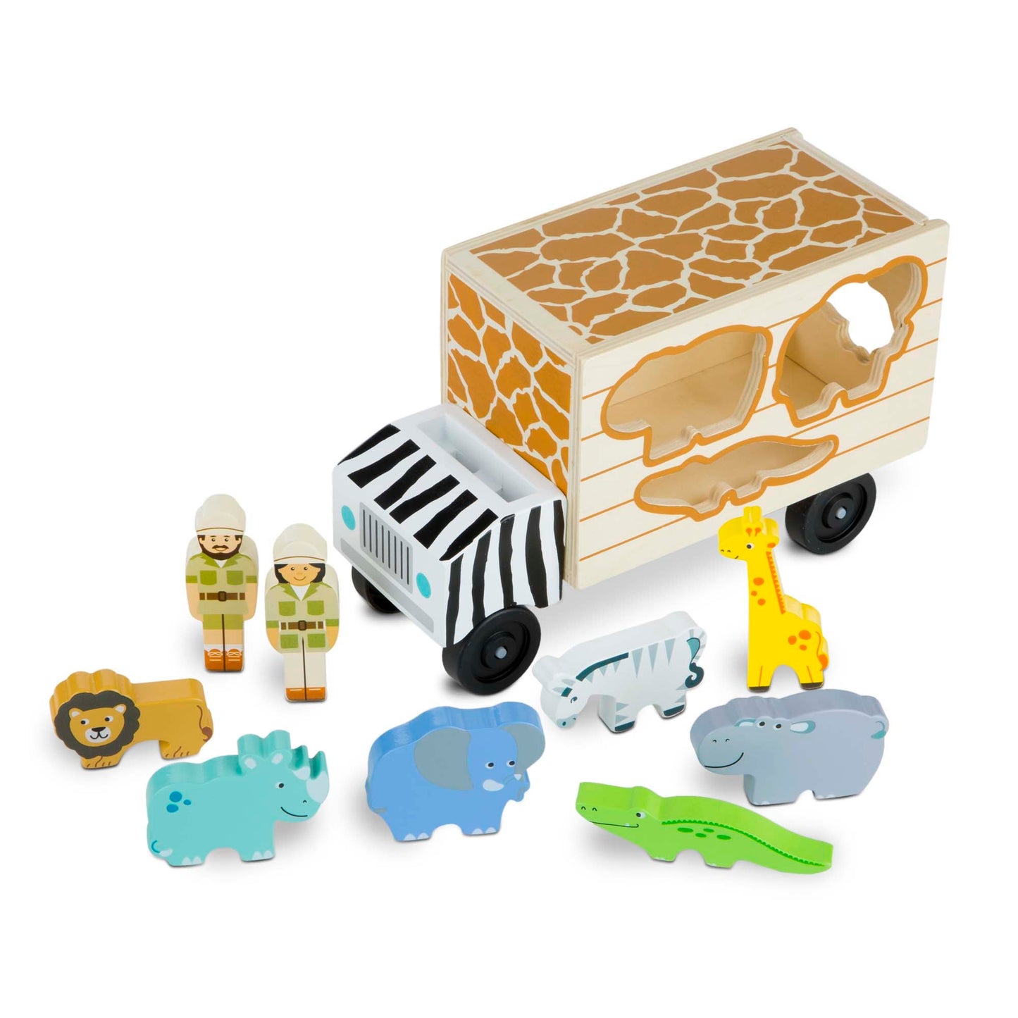 Melissa & Doug - Animal Rescue Shape Sorting Truck