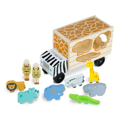 Melissa & Doug - Animal Rescue Shape Sorting Truck