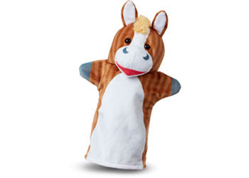 Melissa & Doug - Barn Buddies Hand Puppets 6 Pieces