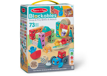 Melissa & Doug - Blockables Town Play Set