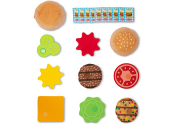 Melissa & Doug - Burger Stacking Game