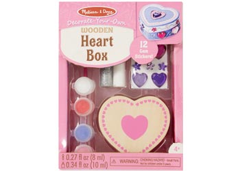 Melissa & Doug - Created by Me! Wooden Heart Box