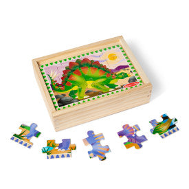 Melissa & Doug - Dinosaurs Puzzles in a Box